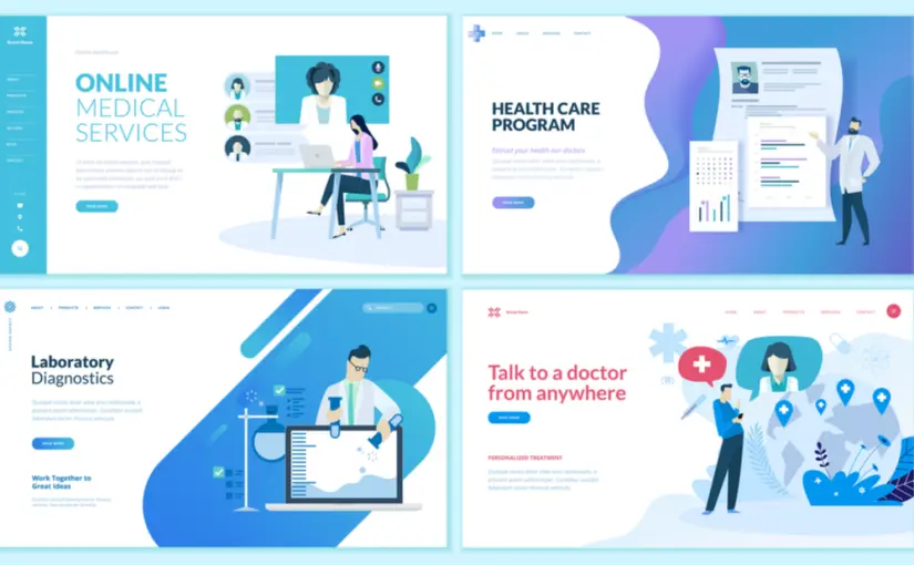 Multiple healthcare websites being translated